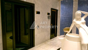 Квартира 1+1 в элитной резиденции, 55 кв.м. Махмутлар, Алания - Ракурс 12