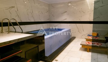 Квартира 1+1 в элитной резиденции, 55 кв.м. Махмутлар, Алания - Ракурс 15