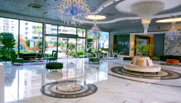 Квартира 1+1 в элитной резиденции, 55 кв.м. Махмутлар, Алания - Ракурс 19