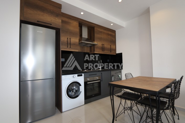 Квартира 1+1 в элитной резиденции, 55 кв.м. Махмутлар, Алания - Ракурс 22