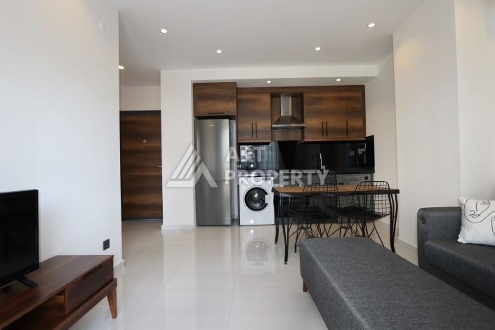 Квартира 1+1 в элитной резиденции, 55 кв.м. Махмутлар, Алания - Ракурс 23