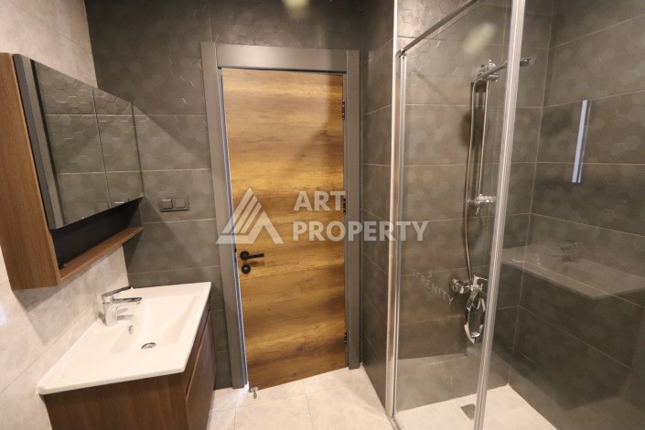 Квартира 1+1 в элитной резиденции, 55 кв.м. Махмутлар, Алания - Ракурс 30