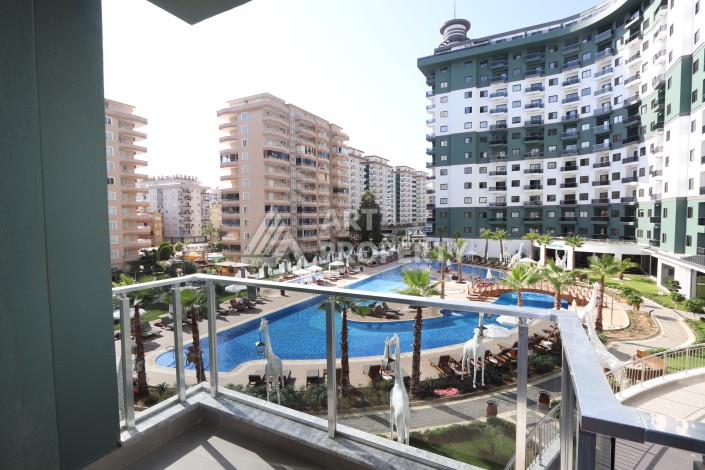 Квартира 1+1 в элитной резиденции, 55 кв.м. Махмутлар, Алания - Ракурс 31