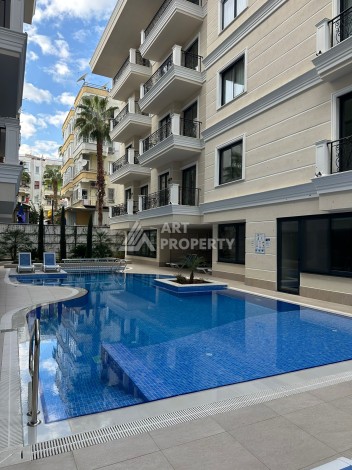 Современная квартира 1+1 в бутик-комплексе с лицензией на краткосрочную аренду у пляжа Клеопатра - Ракурс 6