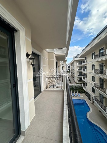 Современная квартира 1+1 в бутик-комплексе с лицензией на краткосрочную аренду у пляжа Клеопатра - Ракурс 45