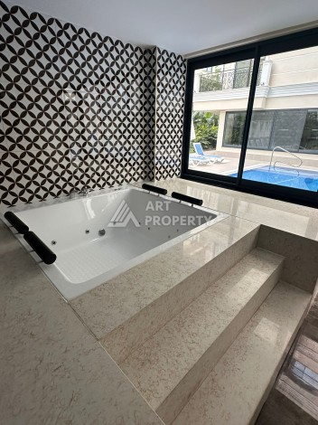 Квартира 1+1 в бутик-комплексе с лицензией на краткосрочную аренду рядом с пляжем Клеопатра - Ракурс 25