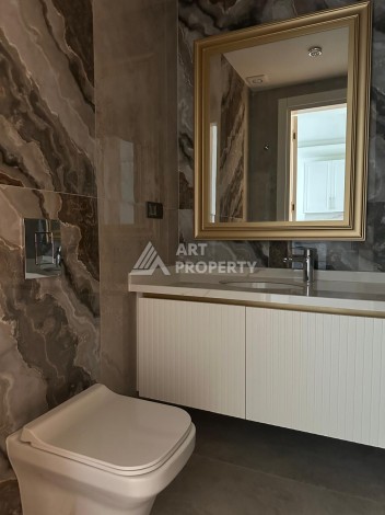 Квартира 1+1 в бутик-комплексе с лицензией на краткосрочную аренду рядом с пляжем Клеопатра - Ракурс 35