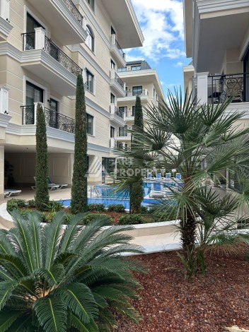 Квартира 1+1 в бутик-комплексе с лицензией на краткосрочную аренду в районе пляжа Клеопатры - Ракурс 0