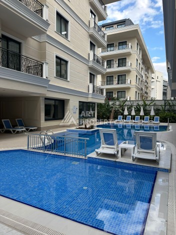 Квартира 1+1 в бутик-комплексе с лицензией на краткосрочную аренду в районе пляжа Клеопатры - Ракурс 31