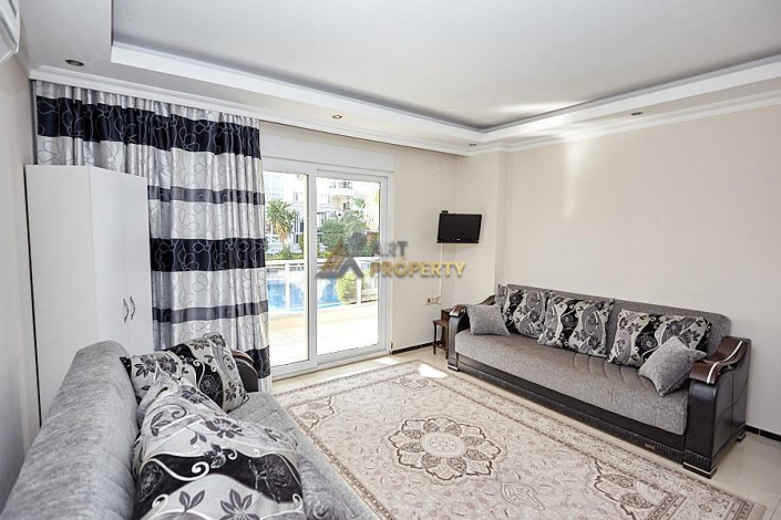 Квартира 1+1 в комплексе на первой линии моря, 70 м2 - Ракурс 11