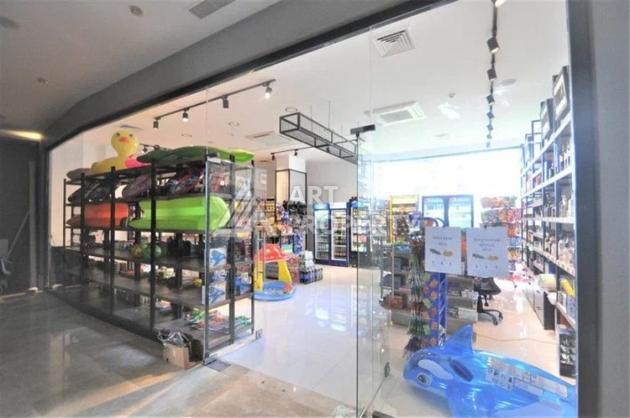 Стильная меблированная квартира 1+1 с видом на бассейн в элитной резиденции Махмутлара, 55 кв.м. - Ракурс 21