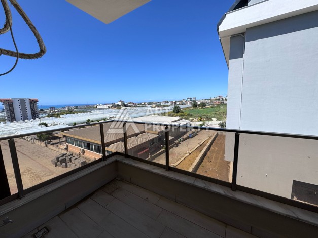 Квартира 1+1 с видом на море, 45 кв.м. Паяллар, Алания - Ракурс 4