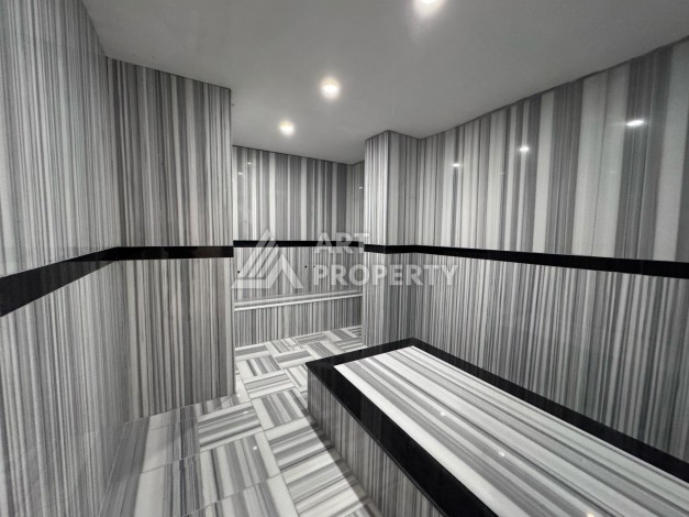 Квартира 1+1 с видом на море, 45 кв.м. Паяллар, Алания - Ракурс 10