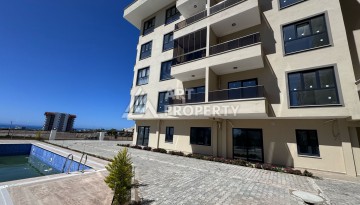 Квартира 1+1 с видом на море, 45 кв.м. Паяллар, Алания - Ракурс 12