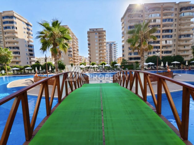 Меблированная квартира 1+1 в одном из лучших ЖК, 55 кв.м. Махмутлар, Алания - Ракурс 4