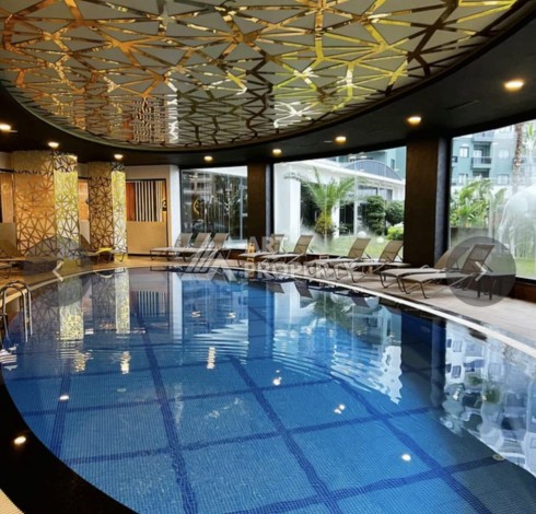 Меблированная квартира 1+1 в одном из лучших ЖК, 55 кв.м. Махмутлар, Алания - Ракурс 5