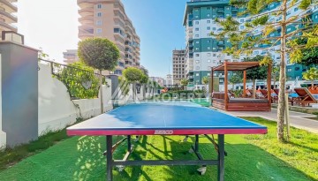 Меблированная квартира 1+1 в одном из лучших ЖК, 55 кв.м. Махмутлар, Алания - Ракурс 7