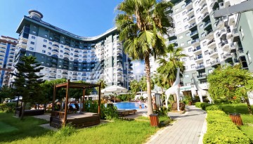 Меблированная квартира 1+1 в одном из лучших ЖК, 55 кв.м. Махмутлар, Алания - Ракурс 9