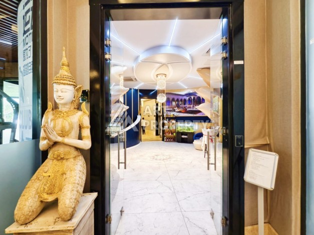 Меблированная квартира 1+1 в одном из лучших ЖК, 55 кв.м. Махмутлар, Алания - Ракурс 12