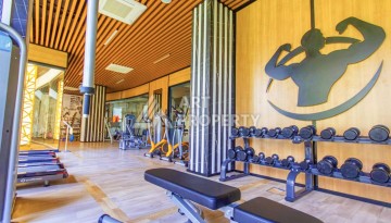 Меблированная квартира 1+1 в одном из лучших ЖК, 55 кв.м. Махмутлар, Алания - Ракурс 21