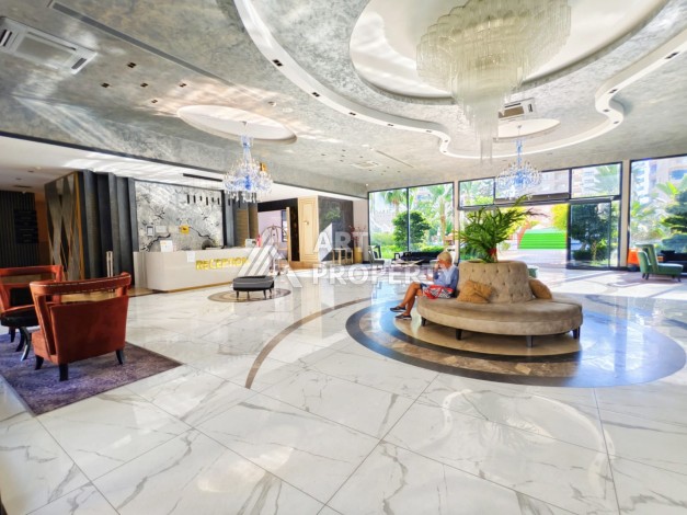 Меблированная квартира 1+1 в одном из лучших ЖК, 55 кв.м. Махмутлар, Алания - Ракурс 21