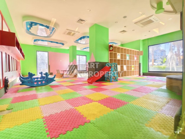 Меблированная квартира 1+1 в одном из лучших ЖК, 55 кв.м. Махмутлар, Алания - Ракурс 24