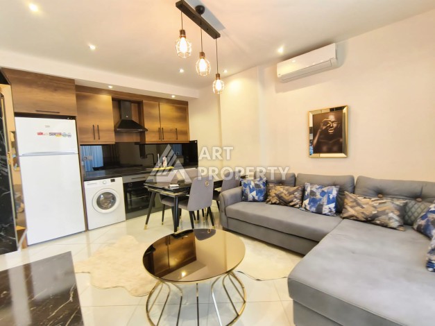 Меблированная квартира 1+1 в одном из лучших ЖК, 55 кв.м. Махмутлар, Алания - Ракурс 26