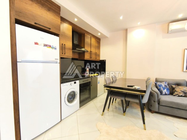 Меблированная квартира 1+1 в одном из лучших ЖК, 55 кв.м. Махмутлар, Алания - Ракурс 28