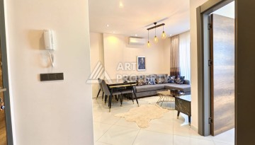 Меблированная квартира 1+1 в одном из лучших ЖК, 55 кв.м. Махмутлар, Алания - Ракурс 30