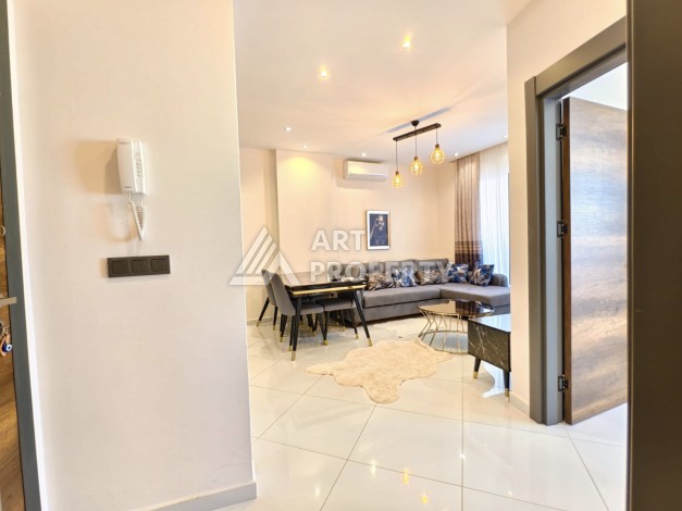 Меблированная квартира 1+1 в одном из лучших ЖК, 55 кв.м. Махмутлар, Алания - Ракурс 29