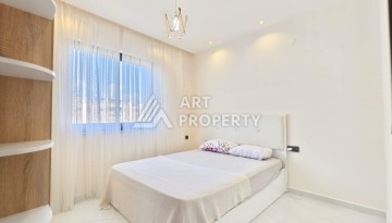 Меблированная квартира 1+1 в одном из лучших ЖК, 55 кв.м. Махмутлар, Алания - Ракурс 34