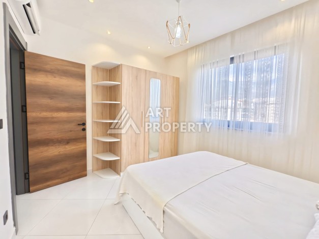 Меблированная квартира 1+1 в одном из лучших ЖК, 55 кв.м. Махмутлар, Алания - Ракурс 36