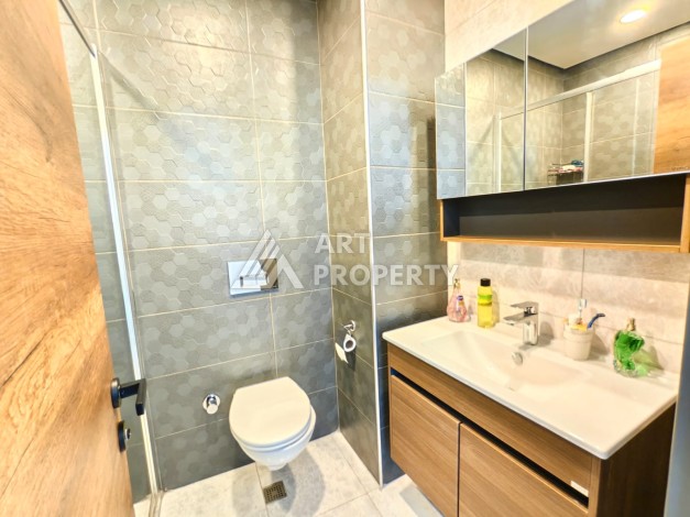 Меблированная квартира 1+1 в одном из лучших ЖК, 55 кв.м. Махмутлар, Алания - Ракурс 38