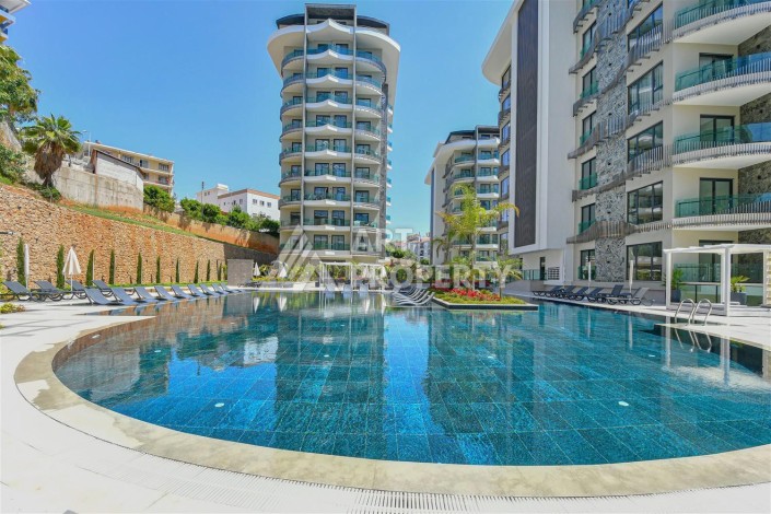 Квартира 1+1 класса премиум в 150 м от моря. Тосмур, Алания - Ракурс 0