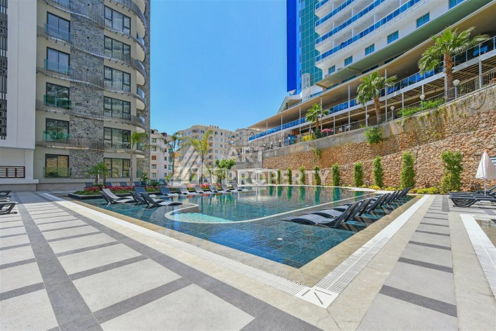 Квартира 1+1 класса премиум в 150 м от моря. Тосмур, Алания - Ракурс 4