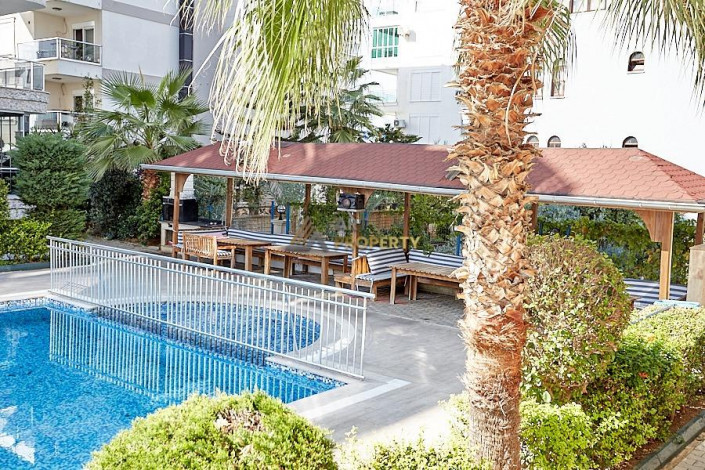 Квартира 1+1 в комплексе на первой линии моря, 70 м2 - Ракурс 25