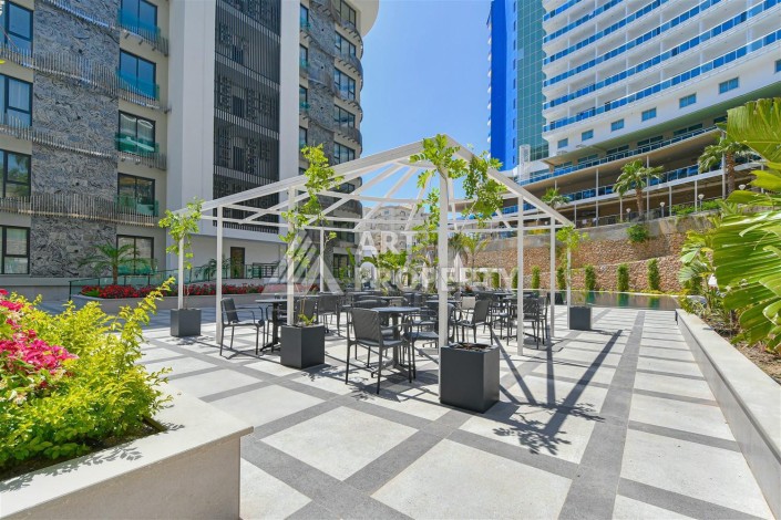 Квартира 1+1 класса премиум в 150 м от моря. Тосмур, Алания - Ракурс 5