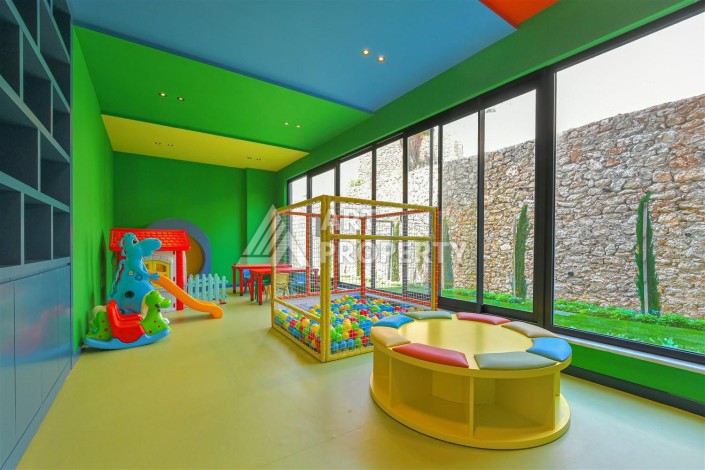 Квартира 1+1 класса премиум в 150 м от моря. Тосмур, Алания - Ракурс 11