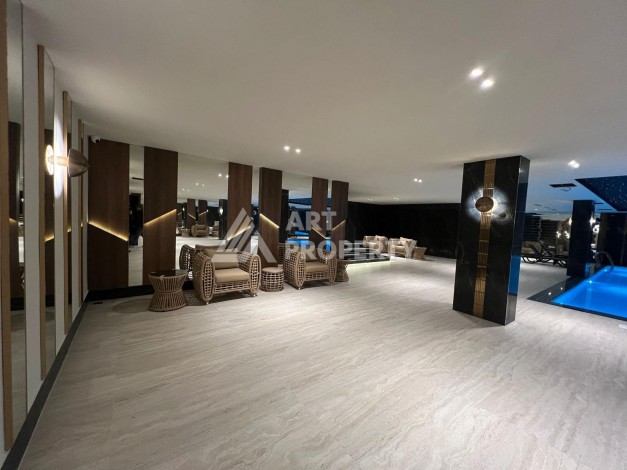 Квартира 1+1 класса премиум в 150 м от моря. Тосмур, Алания - Ракурс 12