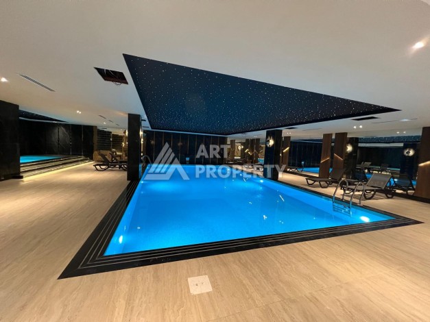 Квартира 1+1 класса премиум в 150 м от моря. Тосмур, Алания - Ракурс 14