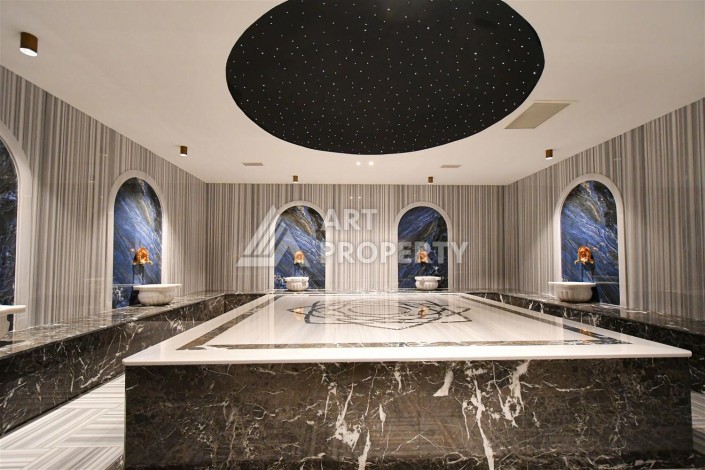 Квартира 1+1 класса премиум в 150 м от моря. Тосмур, Алания - Ракурс 20