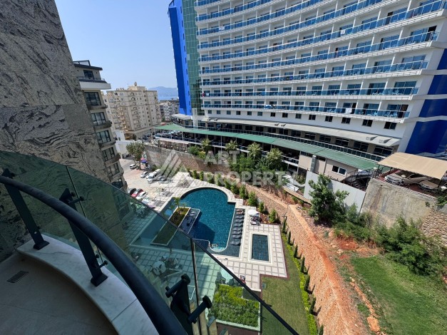 Квартира 1+1 класса премиум в 150 м от моря. Тосмур, Алания - Ракурс 32