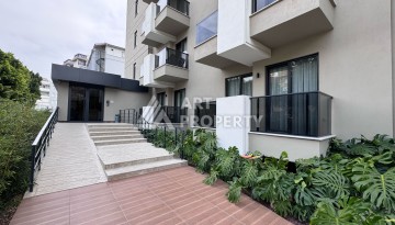 Дуплекс 2+1 в элитной резиденции с видом на море и крепость. Оба, Алания - Ракурс 3