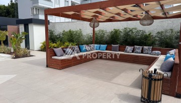 Дуплекс 2+1 в элитной резиденции с видом на море и крепость. Оба, Алания - Ракурс 6