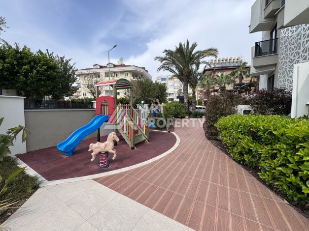 Дуплекс 2+1 в элитной резиденции с видом на море и крепость. Оба, Алания - Ракурс 6