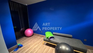 Дуплекс 2+1 в элитной резиденции с видом на море и крепость. Оба, Алания - Ракурс 10