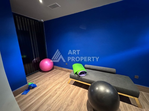 Дуплекс 2+1 в элитной резиденции с видом на море и крепость. Оба, Алания - Ракурс 9