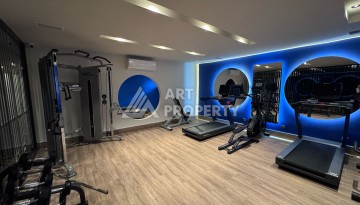 Дуплекс 2+1 в элитной резиденции с видом на море и крепость. Оба, Алания - Ракурс 13