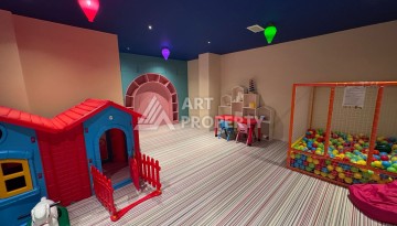 Дуплекс 2+1 в элитной резиденции с видом на море и крепость. Оба, Алания - Ракурс 15