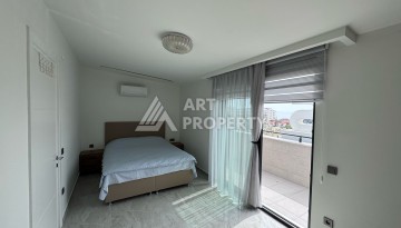 Дуплекс 2+1 в элитной резиденции с видом на море и крепость. Оба, Алания - Ракурс 19